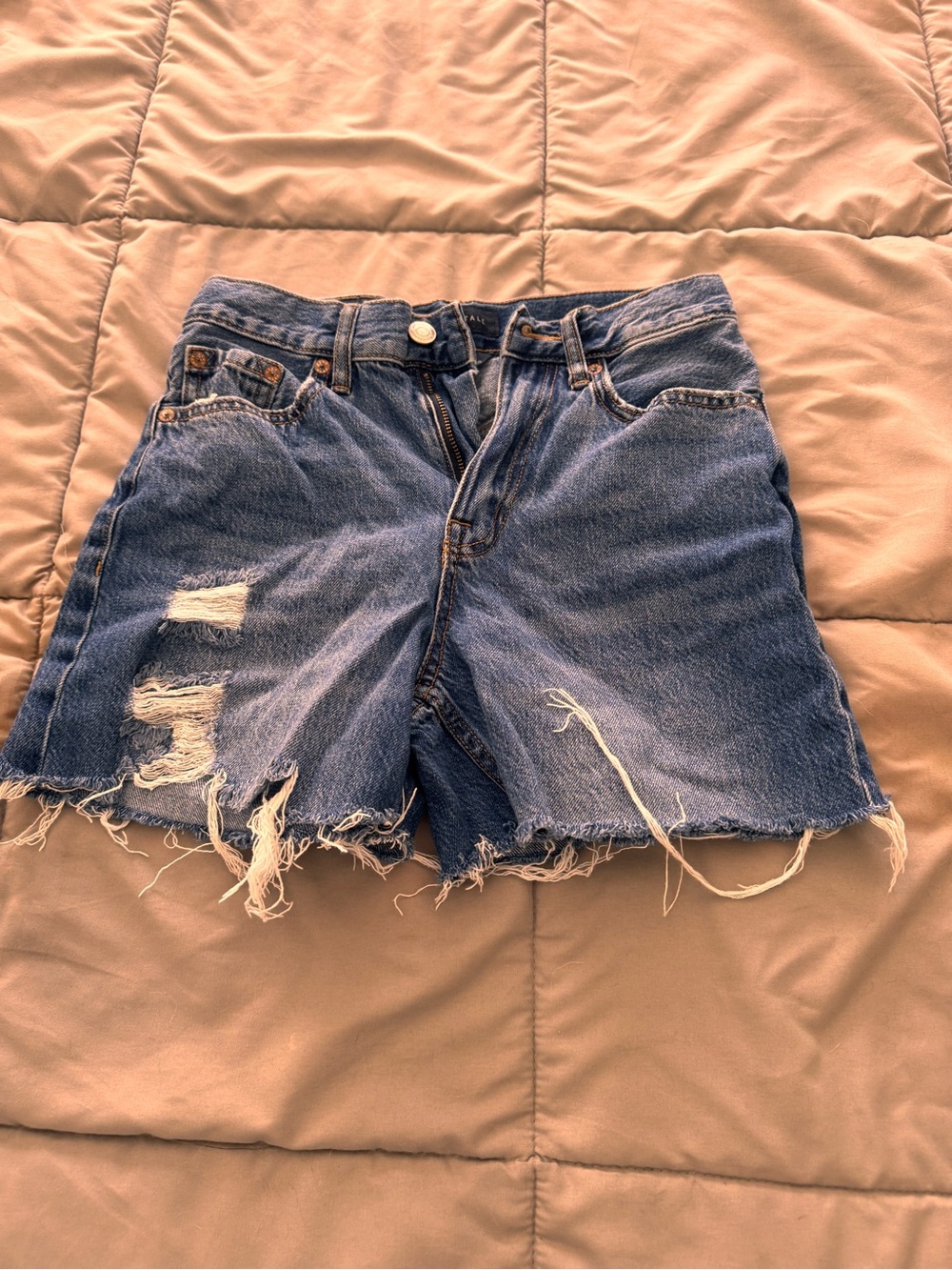 AEROPOSTALE High-Rise Distressed Denim Women’s Shorts